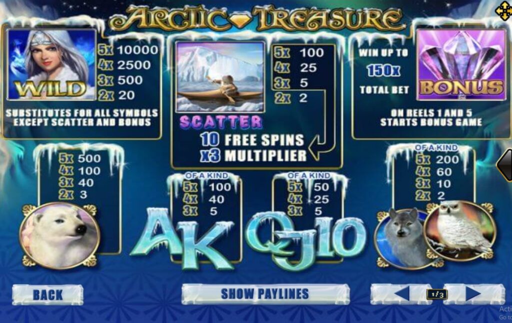 Arctic Treasure joker123 ufabet3663 ฝาก ถอน